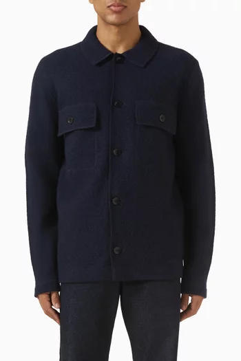 كارديغان بتصميم ملابس عمال صوف