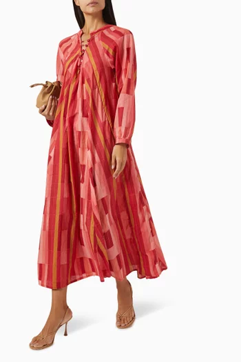 Fiore Maxi Dress in Cotton
