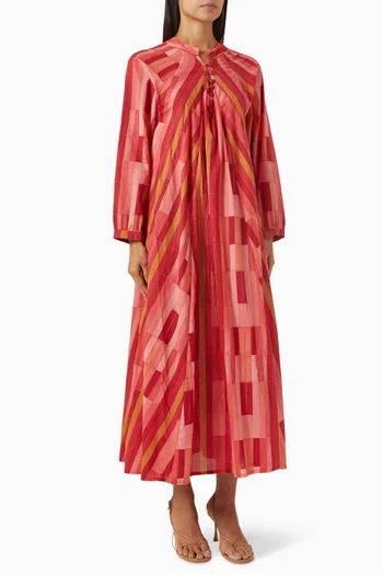 Fiore Maxi Dress in Cotton