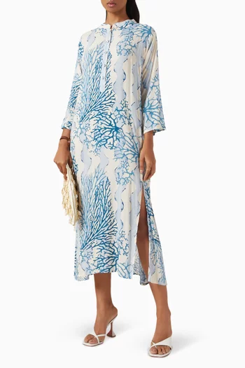 Isobel Midi Dress in Rayon