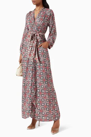 Nico Printed Maxi Dress