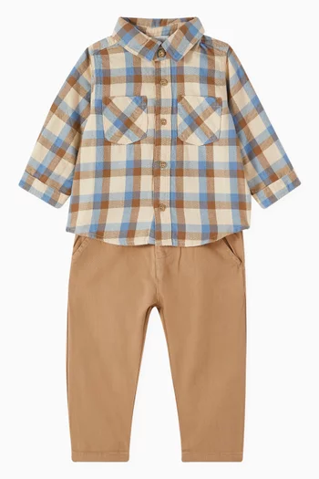 Farm Check Shirt in Organic Cotton