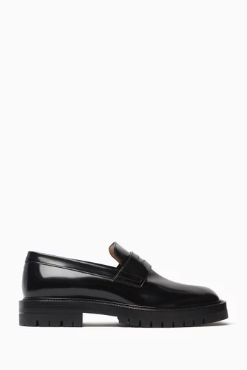 Tabi Penny Loafers in Leather