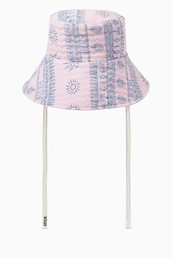 Rhapsody Bucket Hat in Cotton