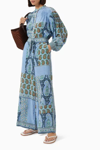 Onda Smock Shirt in Silk
