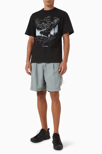 Back To Nature T-shirt in Cotton-blend