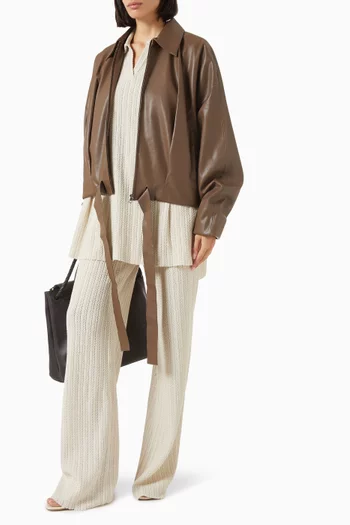 Ria Bomber Belted Jacket