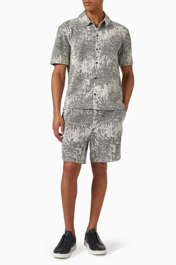 Sajabari Shorts in Organic Cotton-blend