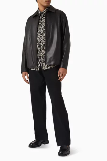 قميص بنقشة زنبق مراقب النجوم مزيج لايوسيل