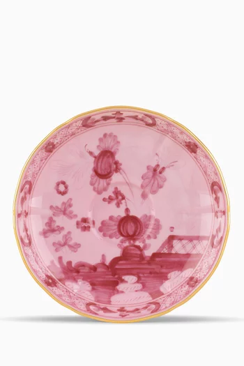 Antico Doccia Coffee Saucer in Porcelain, 13.5cm