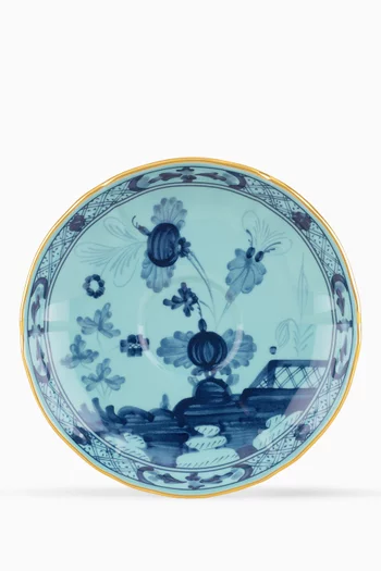 Antico Doccia Coffee Saucer in Porcelain, 13.5cm