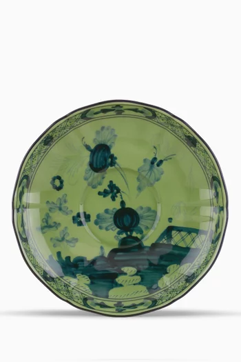 Antico Doccia Tea Saucer in Porcelain, 15cm