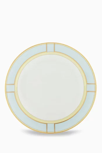 Colonna Flat Plate in Porcelain, 24cm
