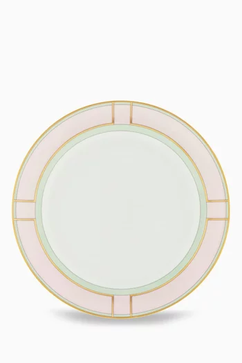 Colonna Flat Plate in Porcelain, 24cm
