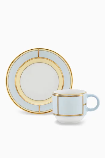 Colonna Coffee Cup in Porcelain