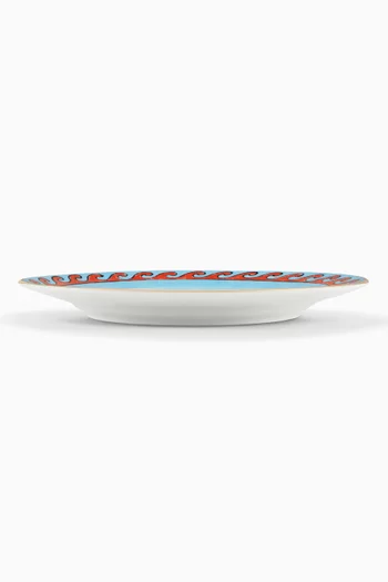 Flat Plate in Porcelain, 28cm