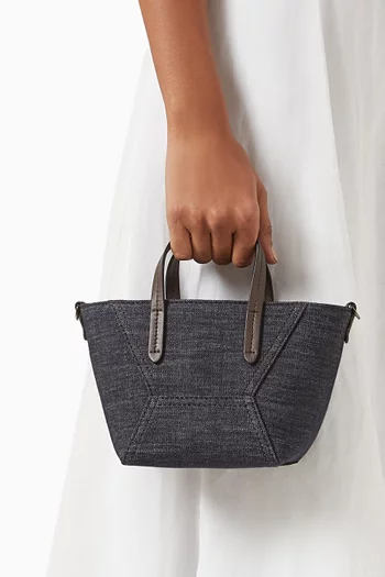 Mini BC Duo Bag in Cotton-twill