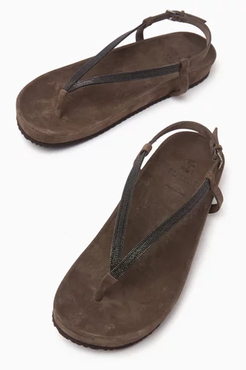 صندل مزين بخرز مونيلي شمواه