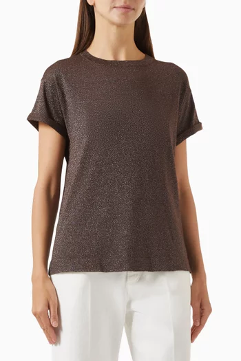 Knit T-shirt in Cashmere Blend