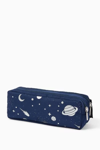 Cosmic Expedition Double Pencil Case
