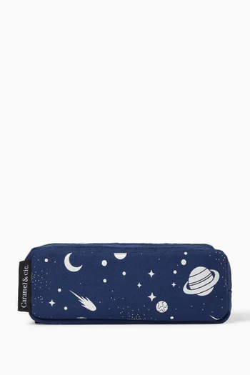 Cosmic Expedition Double Pencil Case