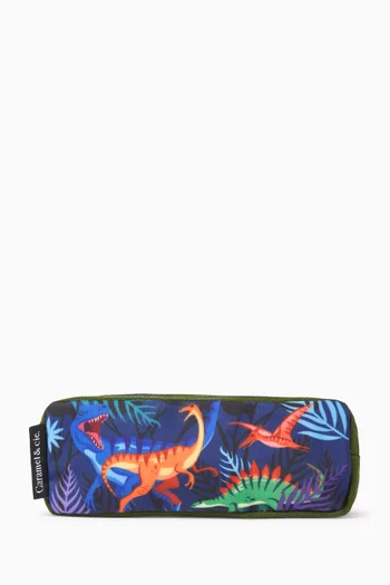 Jurassic Double Pencil Case