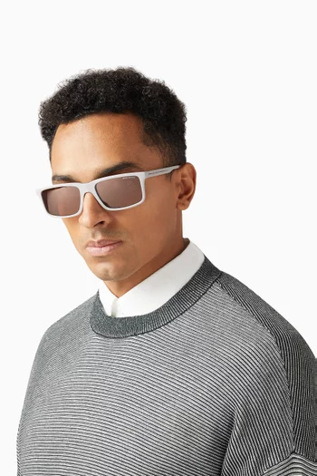 Sport Essential Rectangle Sunglasses