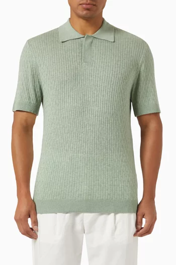 Polo Shirt in Knit