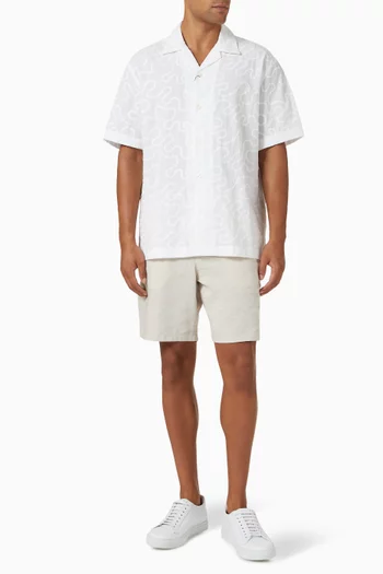 Embroidered Shirt in Organic Cotton