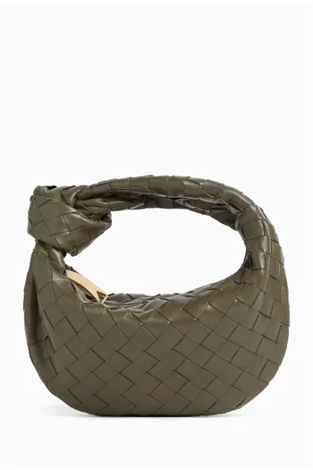 Mini Jodie Bag in Intrecciato Leather