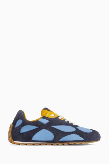 Orbit Flash Sneakers in Suede & Nylon