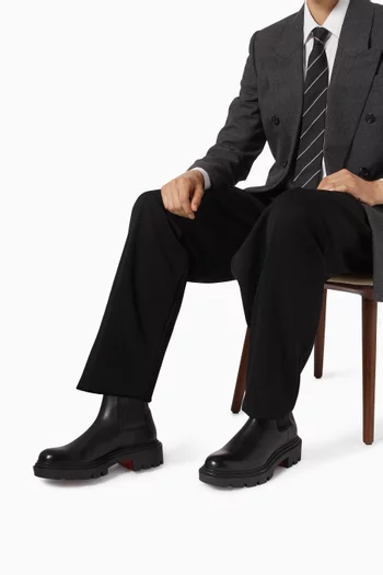 Devon College Boots in Leather