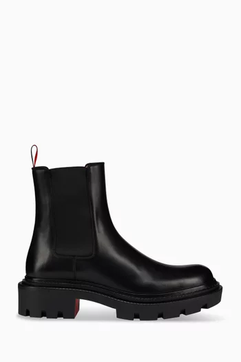 Devon College Boots in Leather