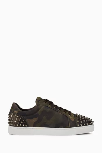 Seavaste 2 Orlato Sneakers in Camouflage-printed Leather