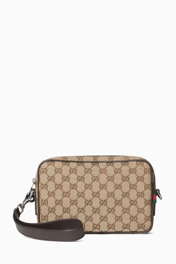 Small GG Crossbody Bag in Canvas
