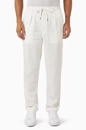 Athletic Pants in Linen
