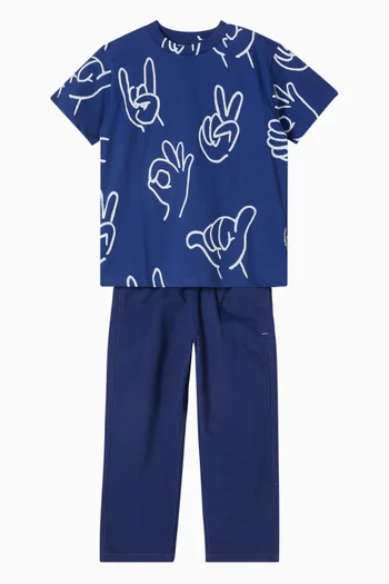 Riley Graphic-print T-shirt in Organic Cotton