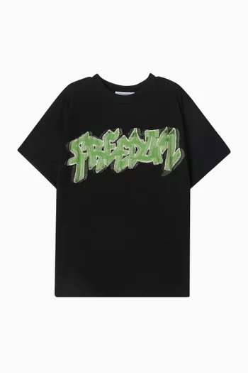 Rodney Graffiti T-shirt in Organic Cotton