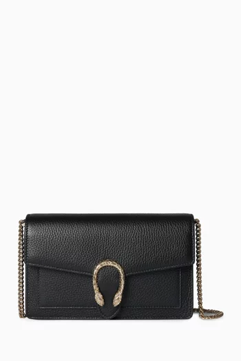 Dionysus Wallet on Chain in Leather