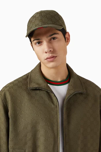 GG Baseball Cap in Canvas