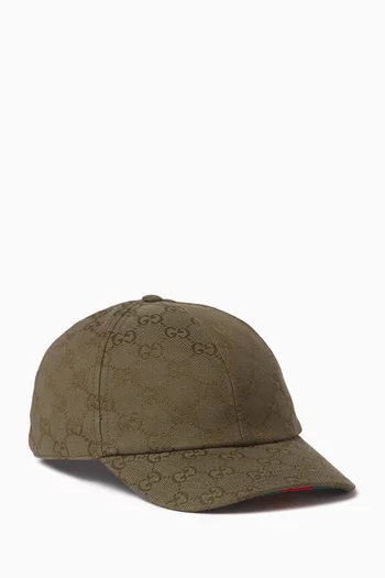 GG Baseball Cap in Canvas