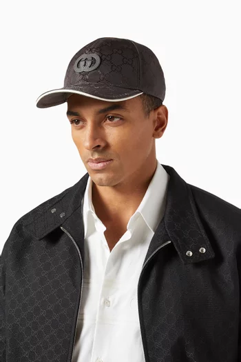 GG Baseball Cap in Nylon