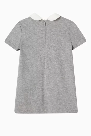 Web Stripe Dress in Cotton