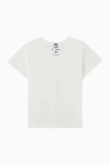 Logo T-shirt in Cotton