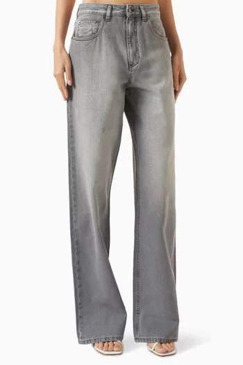 Baggy-fit Jeans in Denim