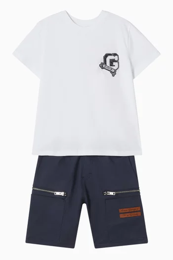 Bermuda Shorts in Cotton-blend