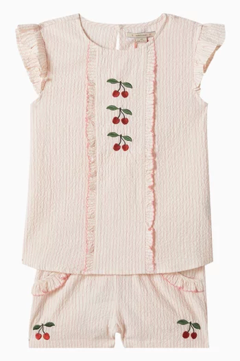 Ellie Frill Top in Organic Cotton