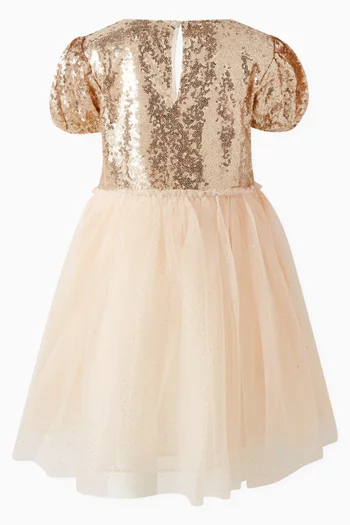 Starla Puff-sleeve Dress