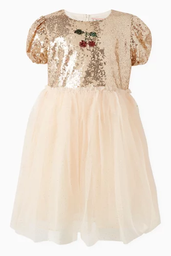 Starla Puff-sleeve Dress