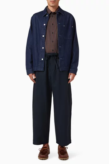 Relaxed Overshirt in Denim